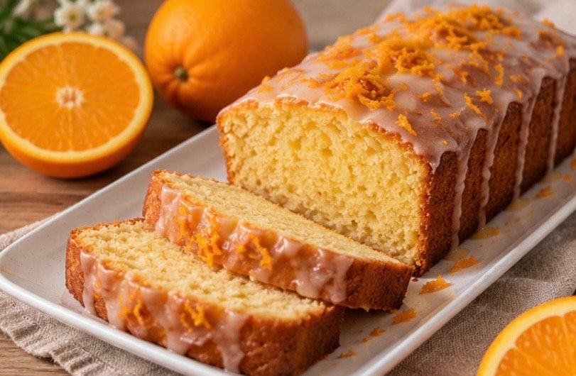 Cake à l’orange et à la cannelle : moelleux et parfumé